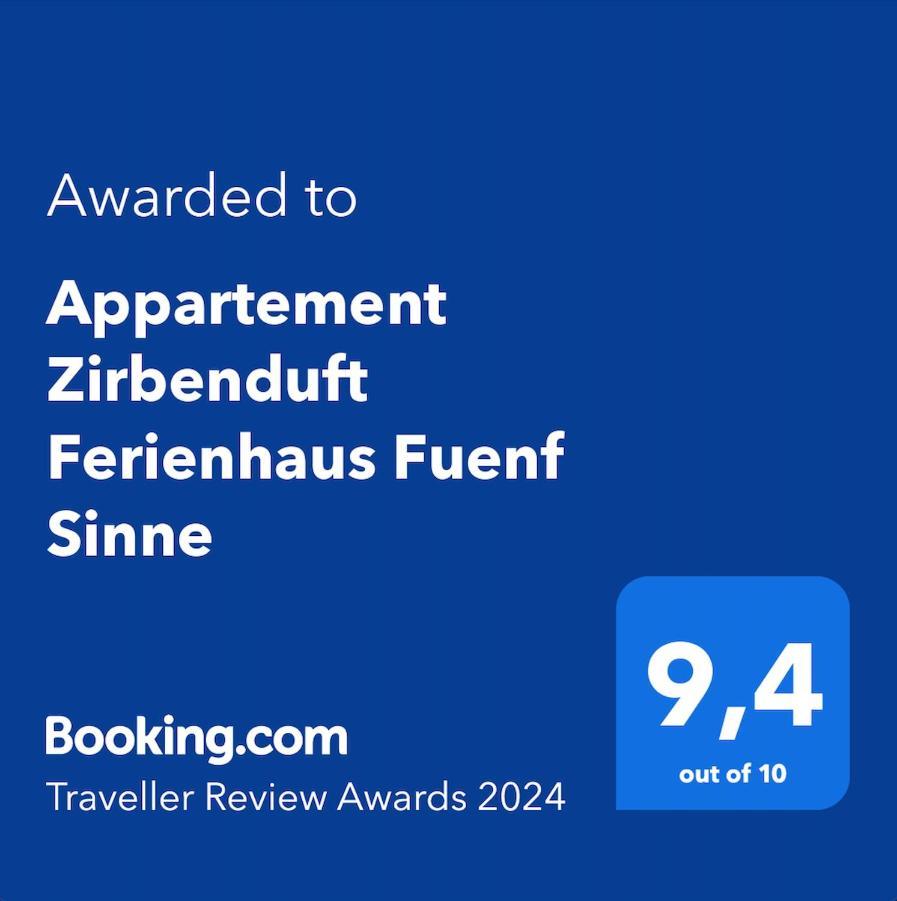 Appartement Zirbenduft Ferienhaus Fuenf Sinne Добриах Экстерьер фото